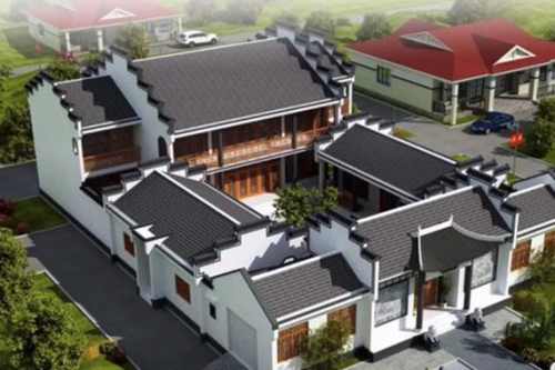 丽江中式轻钢结构别墅